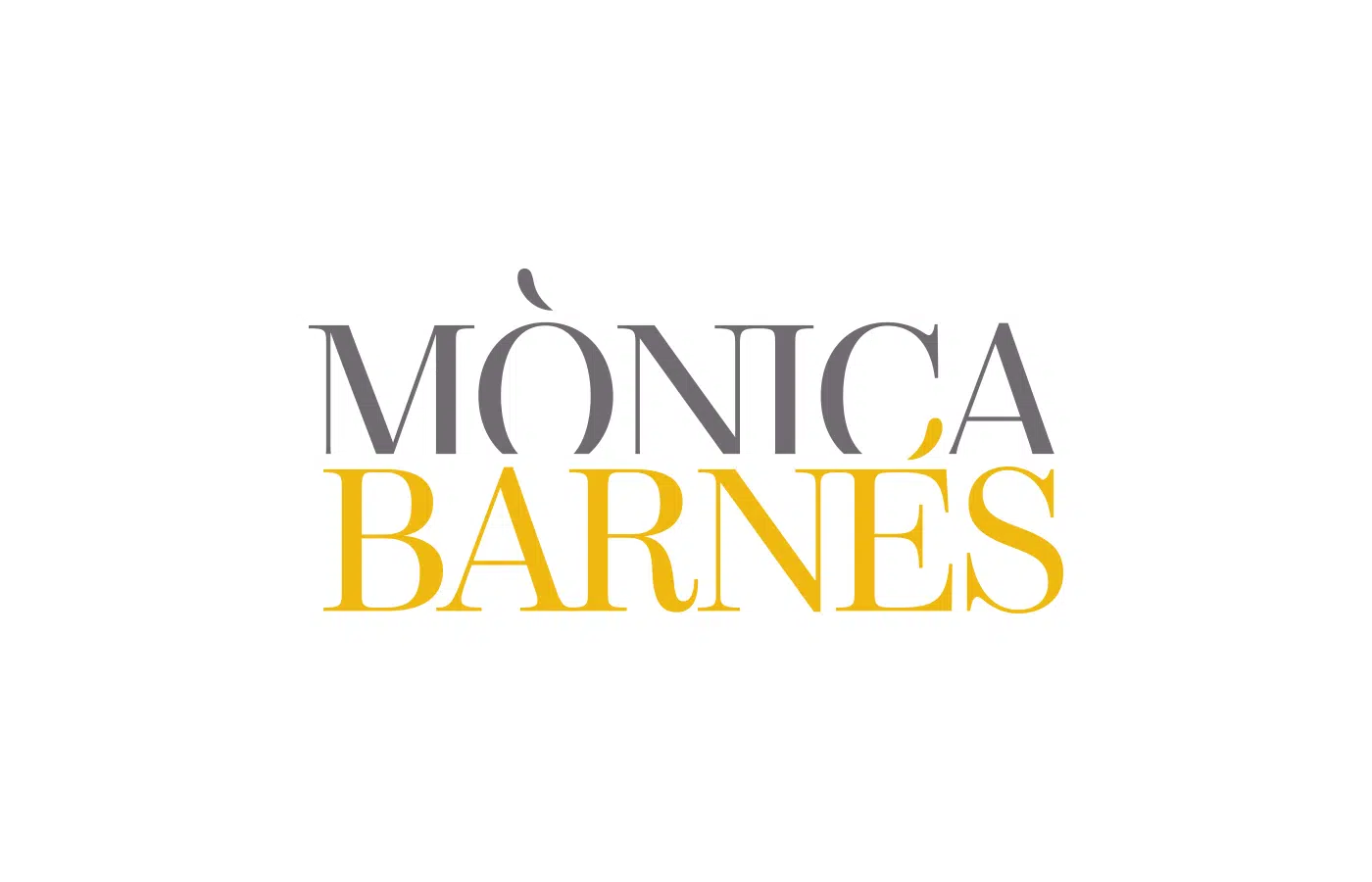 Mònica Barnés - Logotipo - Identidad Corporativa