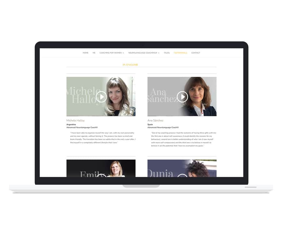 Mònica Barnés - Página Web Corporativa - Coaching for Women Mònica Barnés - Página Web Corporativa - Coaching for Women