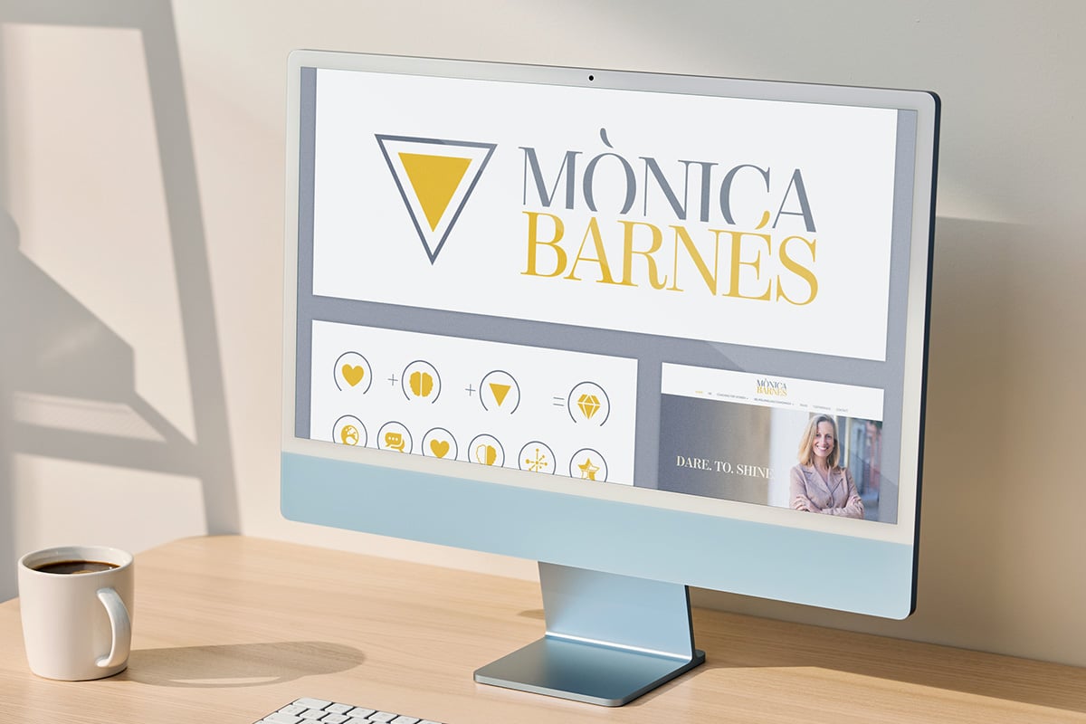 Mònica Barnés - Logotipo - Identidad Corporativa