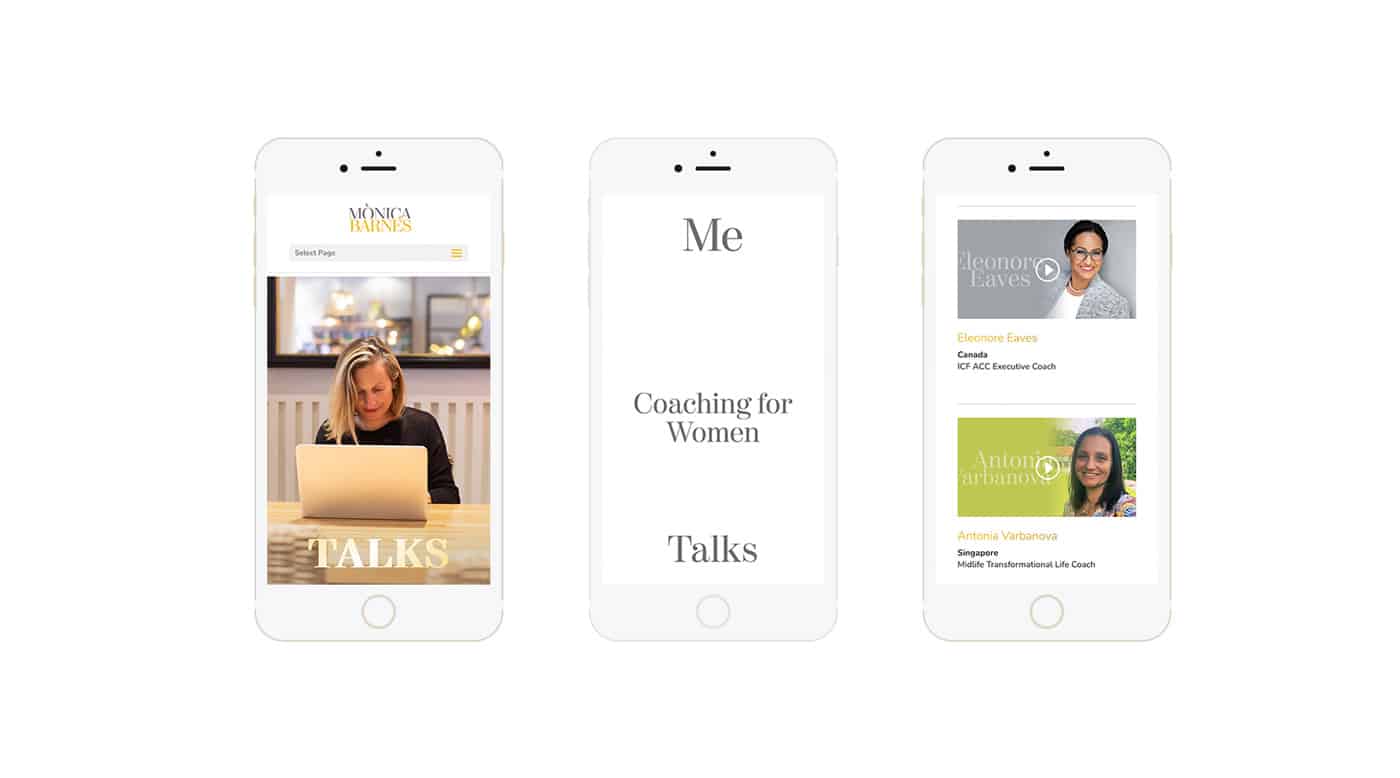 Mònica Barnés - Página Web Corporativa - Coaching for Women Mònica Barnés - Página Web Corporativa - Coaching for Women