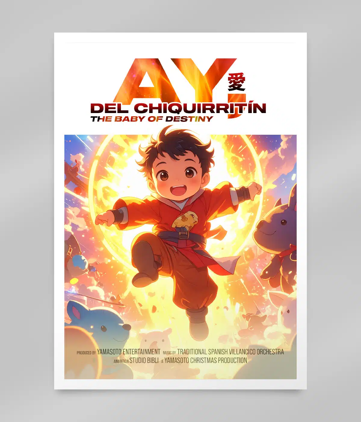 Postal Navideña - Ay del Chiquirritin
