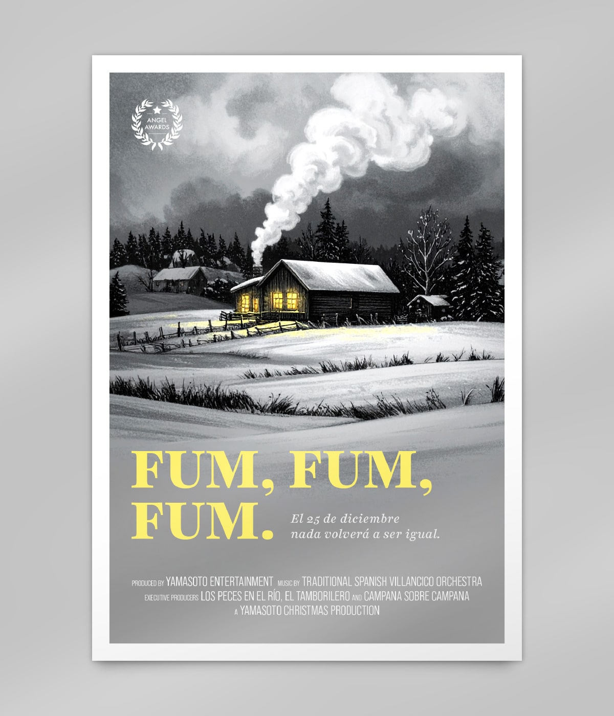 Postal Navideña - Fum Fum Fum