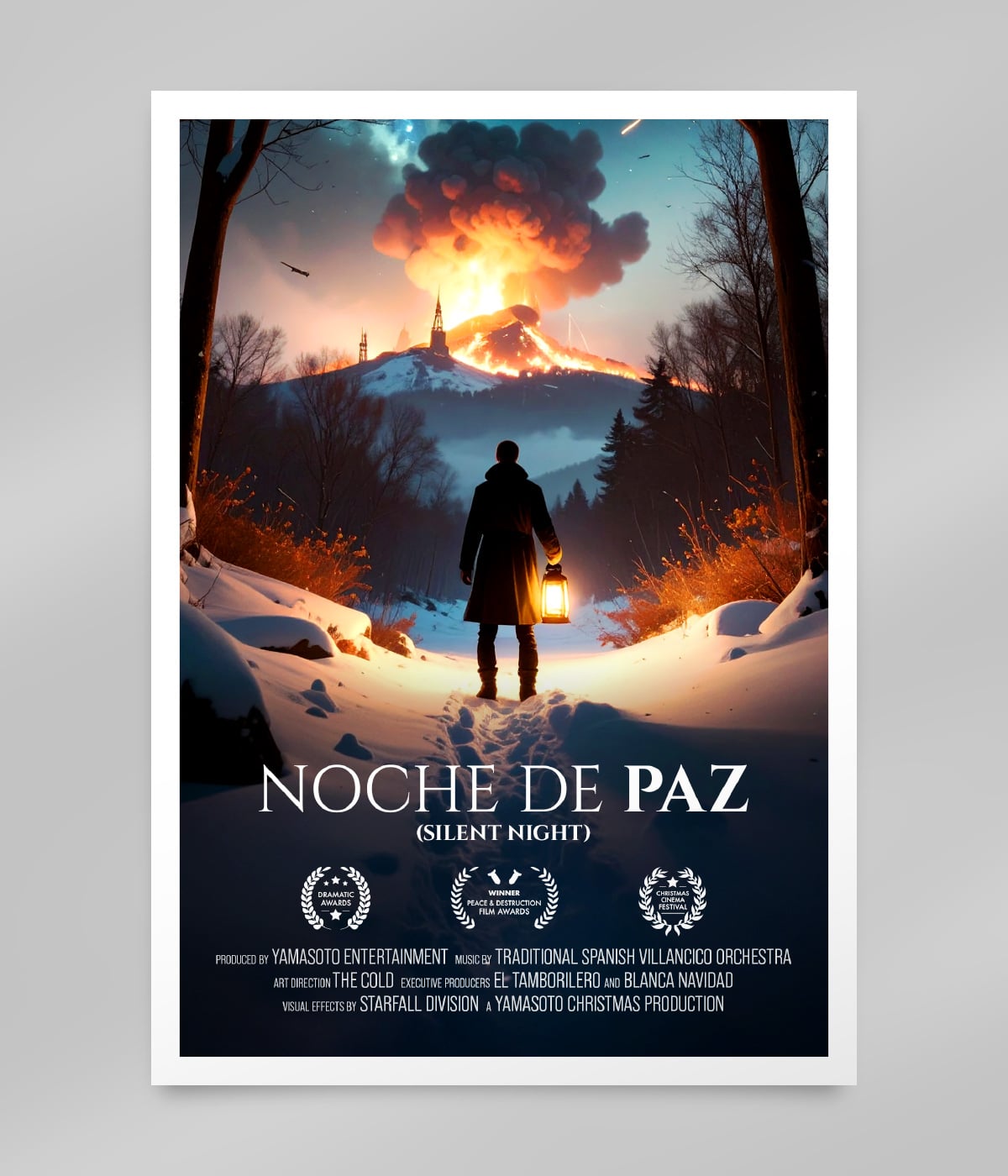 Postal Navideña - Noche de Paz